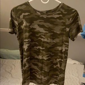 small dark camp tee shirt